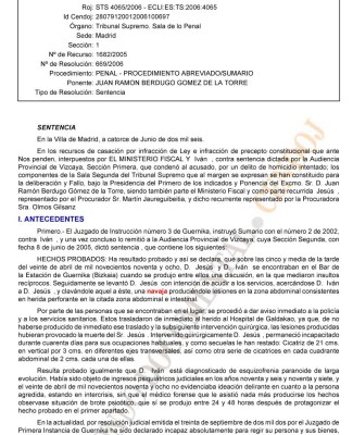 Sentencia Del Tribunal Supremo De 14 De Junio De 2006